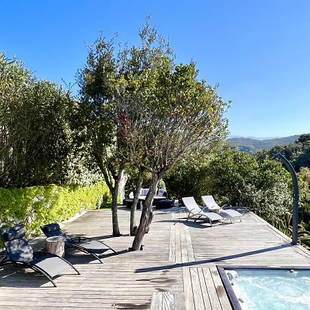F2 Avec Jacuzzi, Petanque, A 3 Min Mer, Dans Grande Propriete Porticcio  Kültér fotó