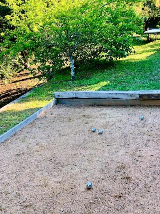 F2 Avec Jacuzzi, Petanque, A 3 Min Mer, Dans Grande Propriete Porticcio  Kültér fotó