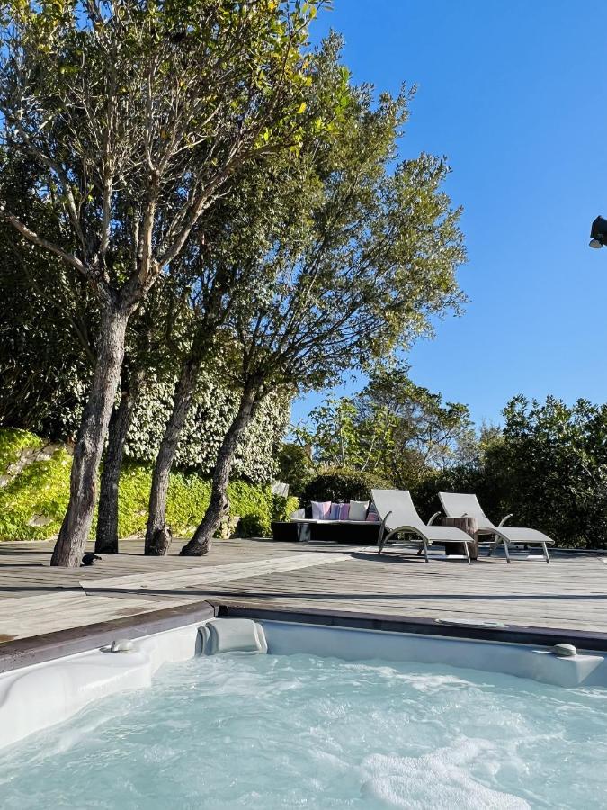 F2 Avec Jacuzzi, Petanque, A 3 Min Mer, Dans Grande Propriete Porticcio  Kültér fotó